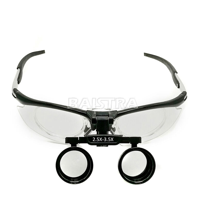 2.5X-3.5X Dental Surgical Medical Binocular Loupes + Portable  LED Headlight