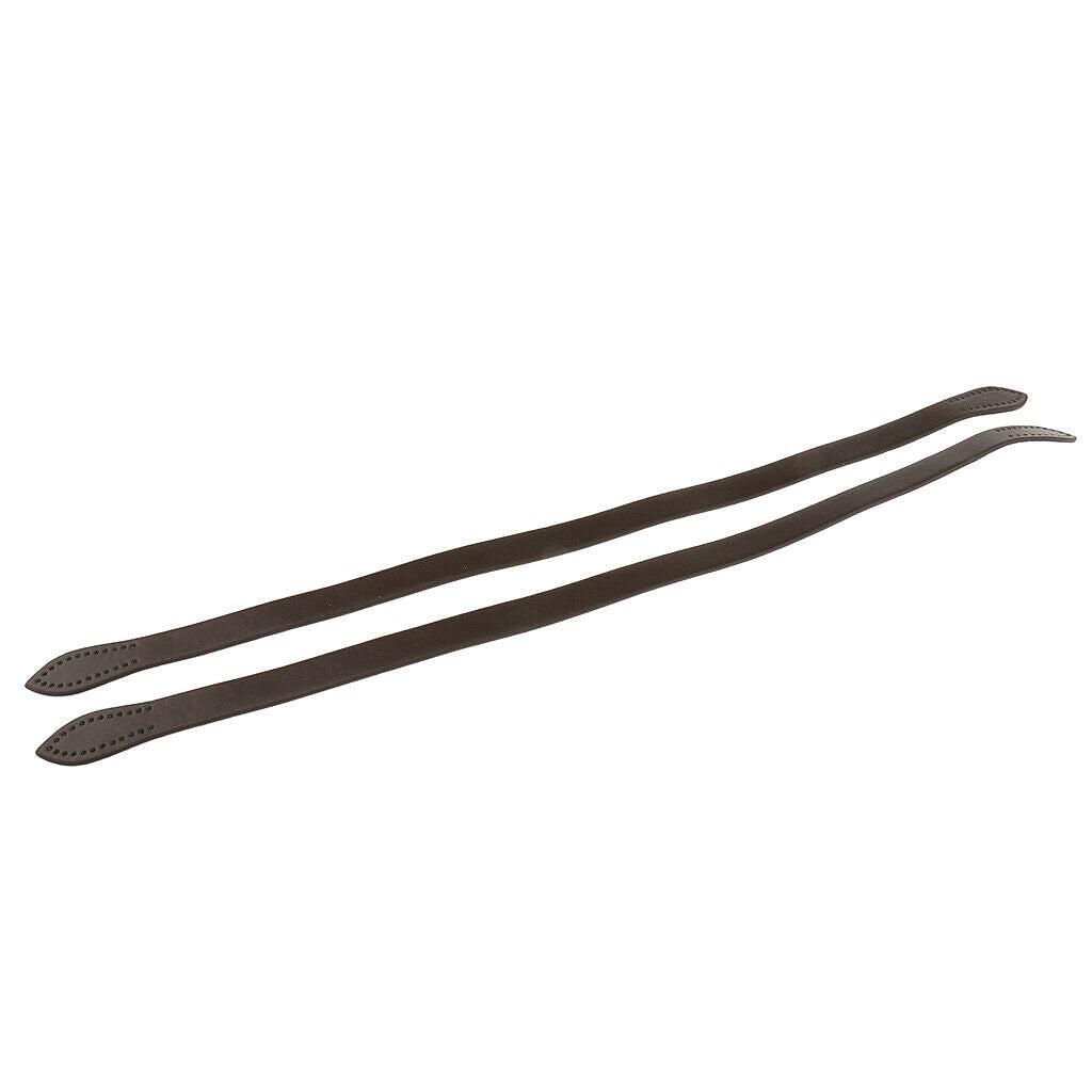2 Pairs 60cm PU Leather Bag Handles Handbag Strap Tote Bag Replacement