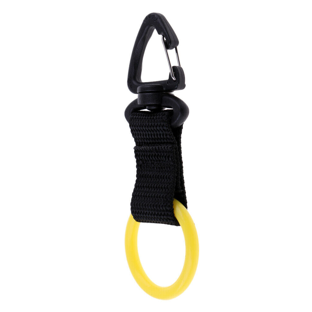 Webbing Regulator Snorkeling Mouthpiece Holder Lightweight Retainer Yellow