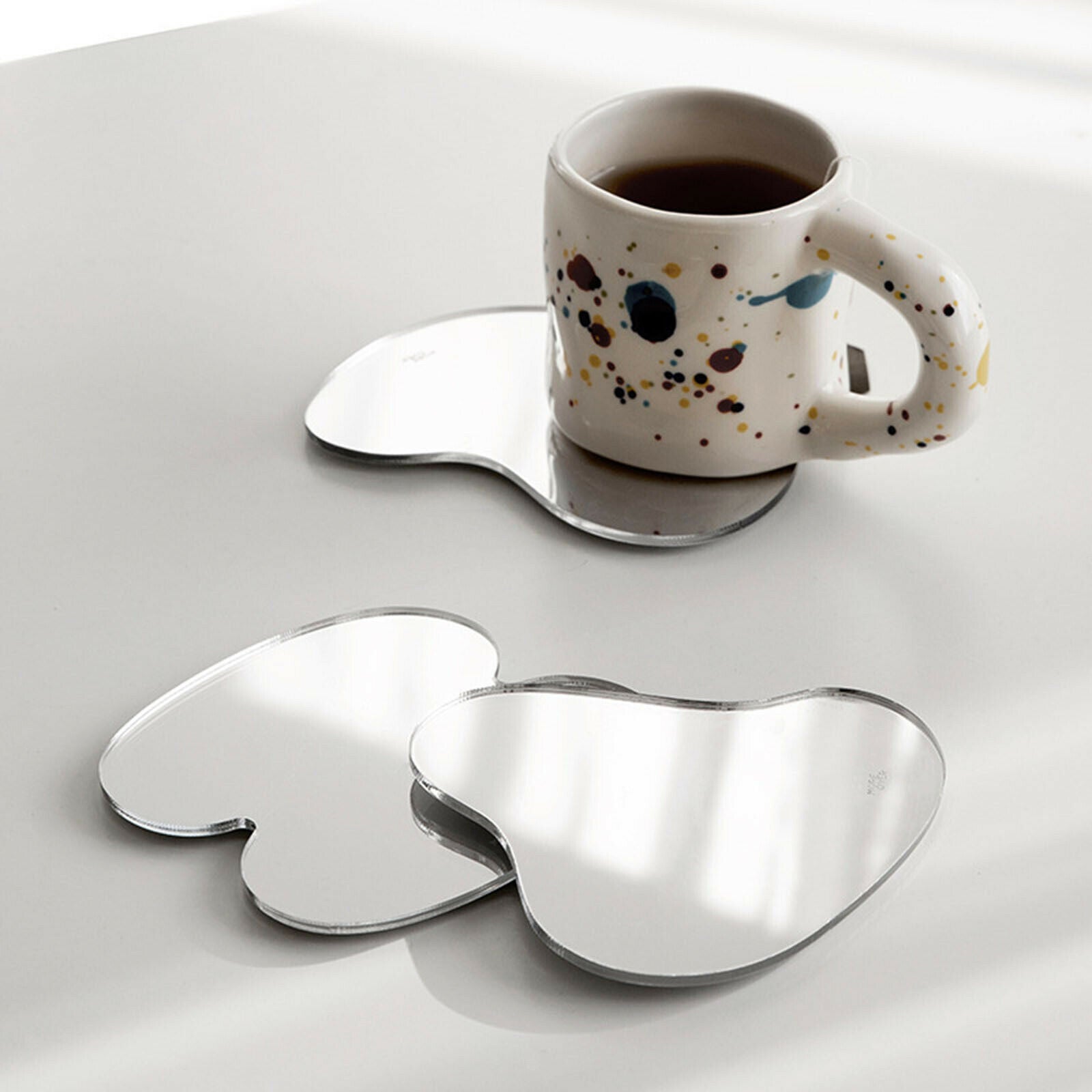 3Pcs Coaster Kitchen Accessories Tea Cup Pad Coffee Cup Coaster for Bar Home