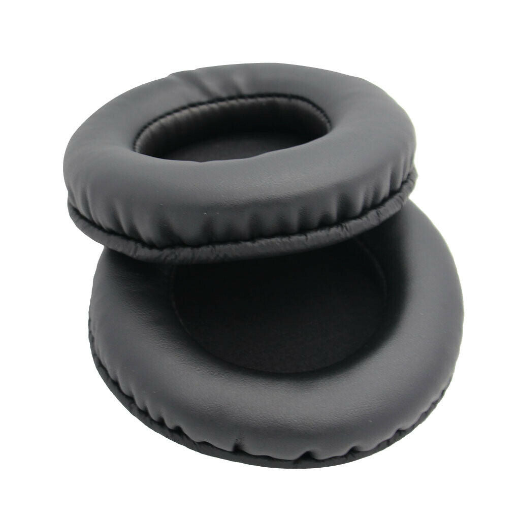 Universal 90mm Headphones Round Ear Pads Eartips Cushions Cover Replacements