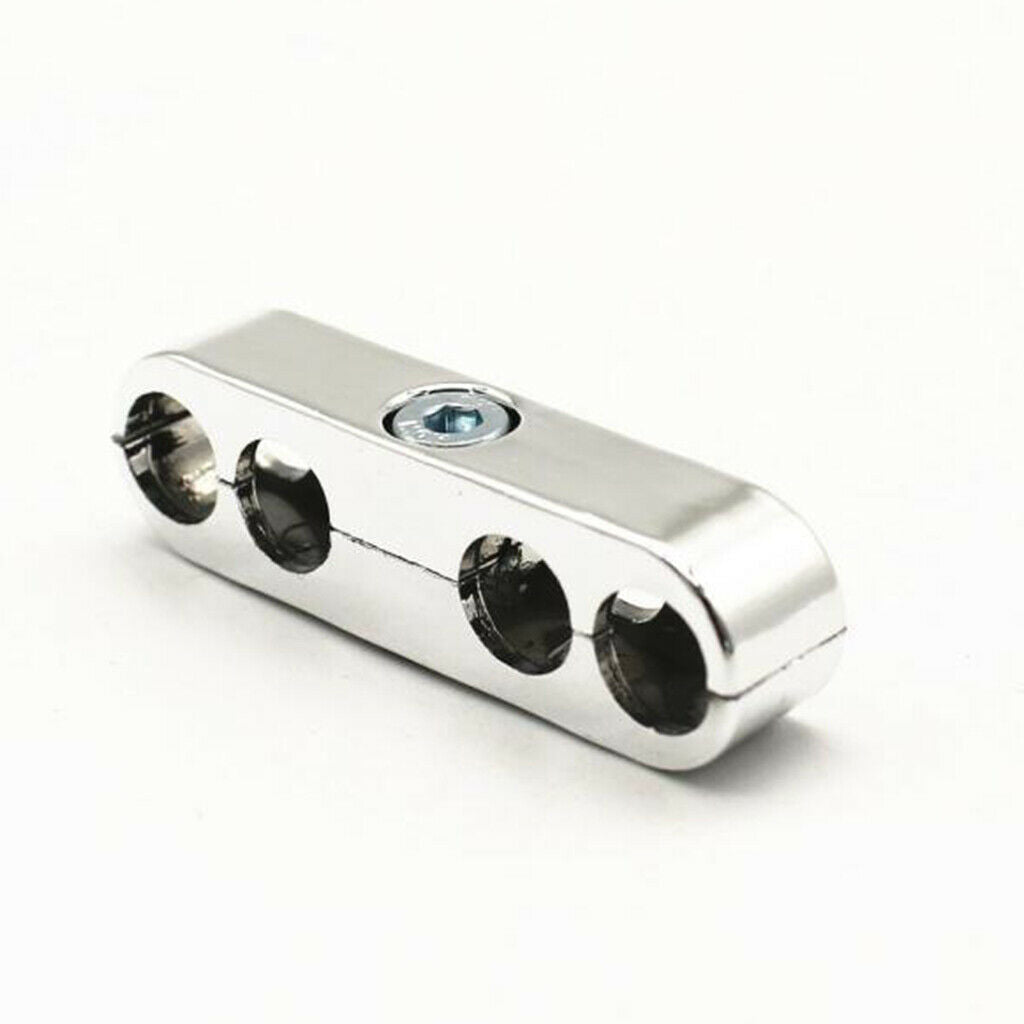 Chrome Spark Plug Wire Cable Cord Separators Holder Universal For Chevy Ford