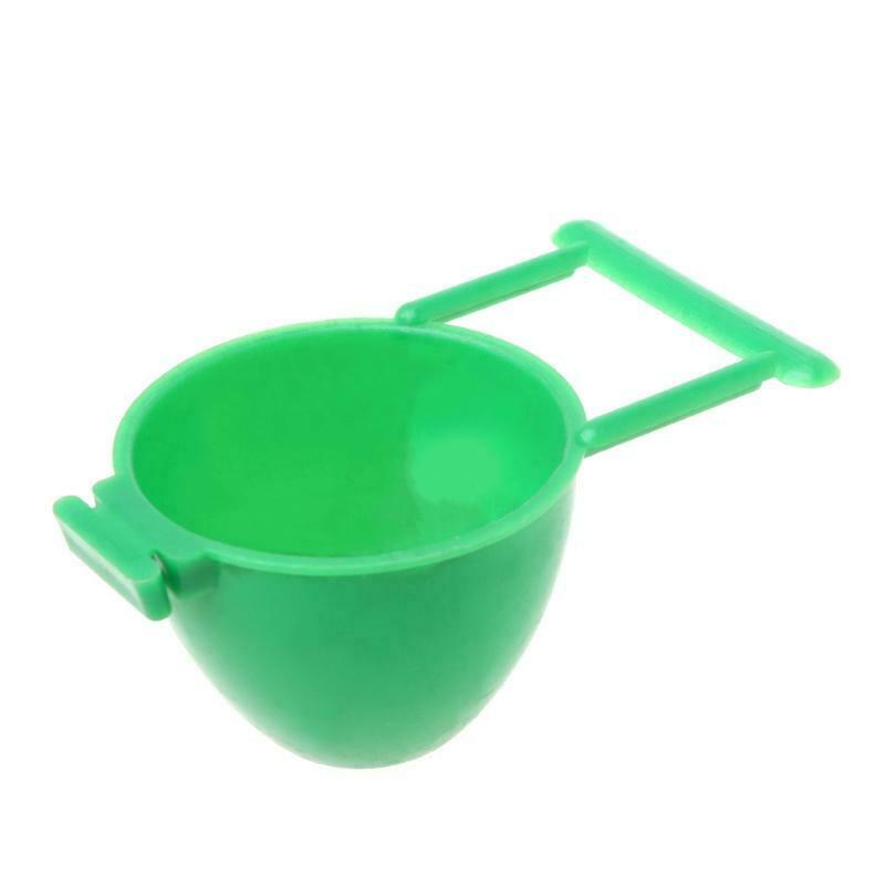 Bird Parrot Feeder Fruit Egg Container Holder Cage Hanging Pet Bird Supplies