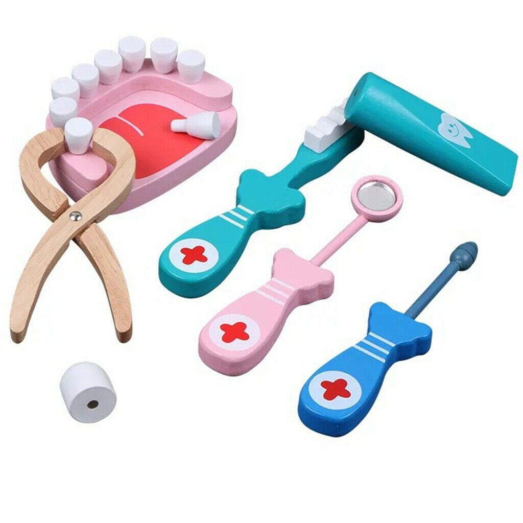 Doctor Nurse   Kit  Role Pretend Play Developl Toys - 6Pcs