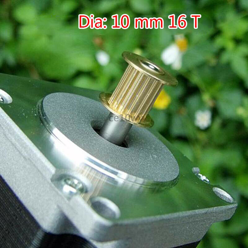NEMA23 Stepper Motor 1.8° 2-phase 4-wire 6.35mm Shaft 57mm Electric Motor Pulley