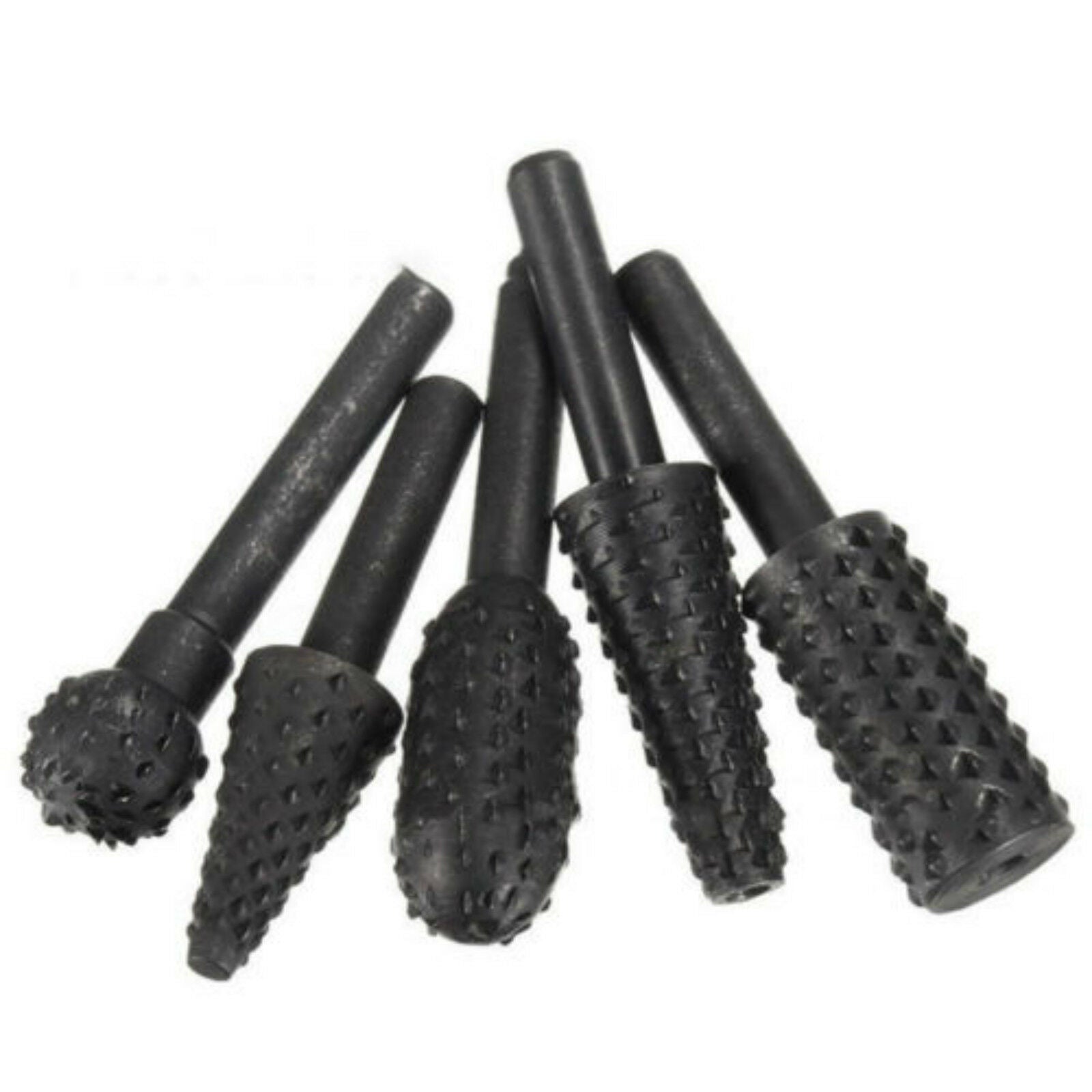 5pcs Titanium 10 Step Cone Drill Bits 1/4" to1-3/8" for Plastic Wood Metal Tool