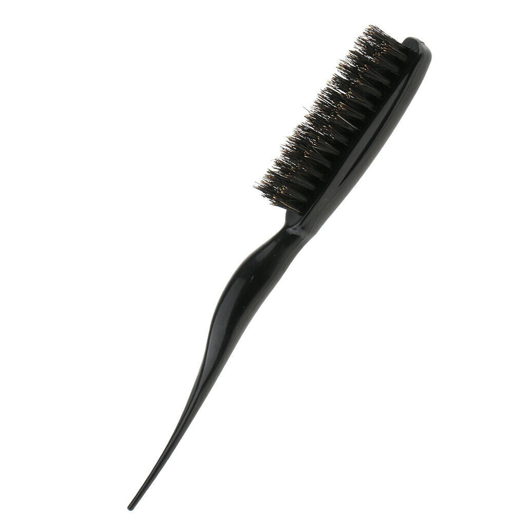 Nylon  3 Rows Teasing Comb Brush Back Combing Tease Styling Brush