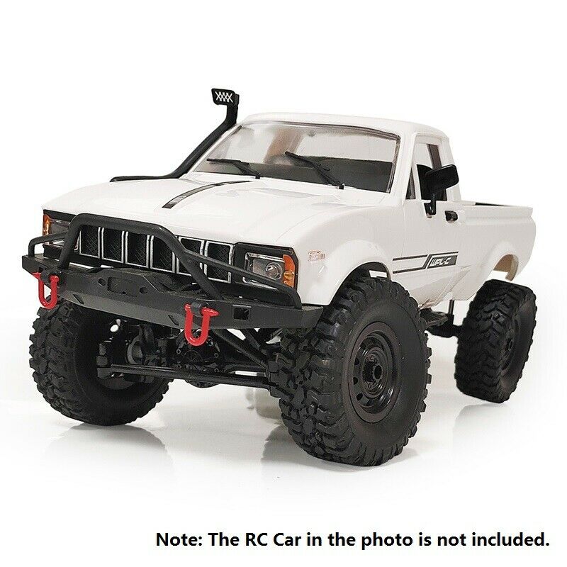 for WPL C14 C24 C24-1 1/16 RC Car Upgrade Parts Front Bumper Front Face GratinF7