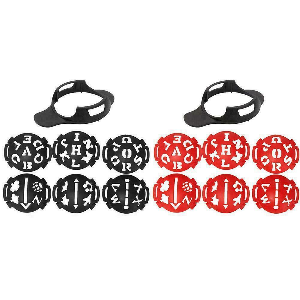 Mark Golf Ball Stencil Monogrammer Marker Template A3DG Great Set Line M7S0
