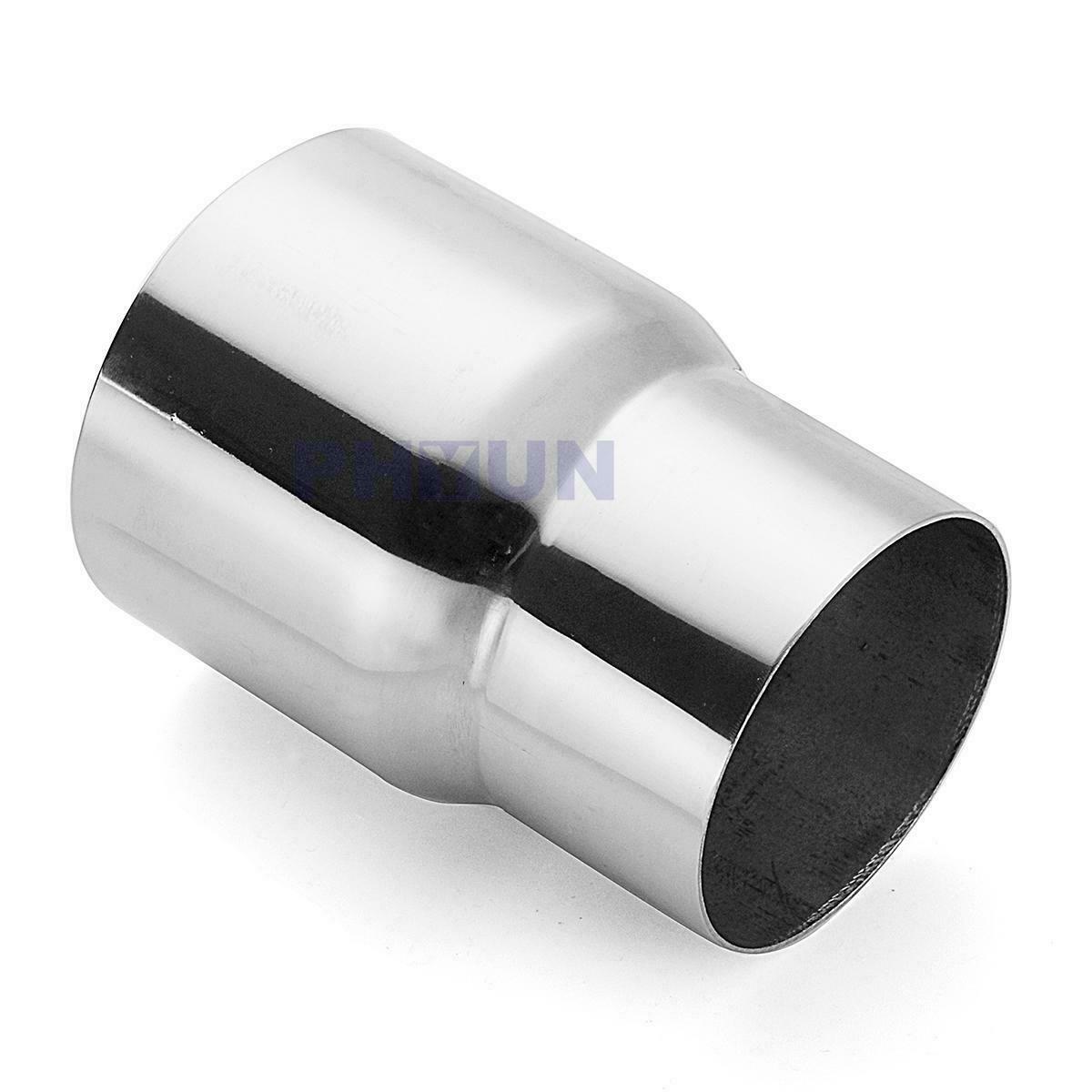 1x 3.5" ID to 3" ID Exhaust Pipe Reducer Adapter Connector 124mm Stainless Steel