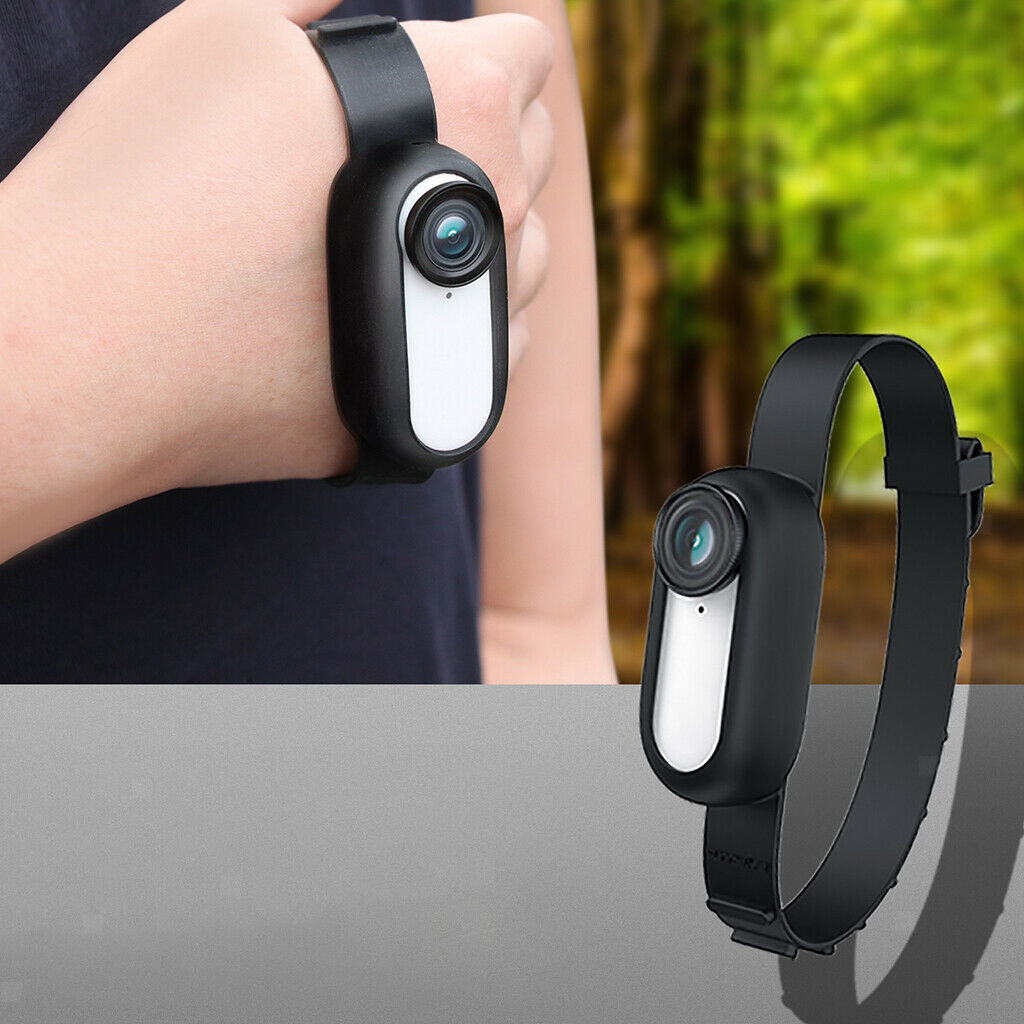 Multifunctional Silicone Protective Wristband Biking Strap for Insta360 GO2