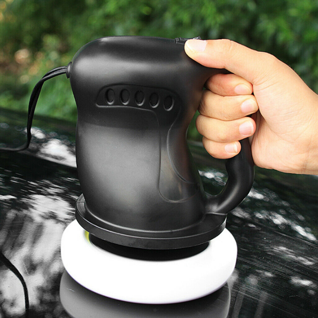 Car Polisher Polishing Buffing Waxing ABS Waxer Polisher Applicator Black