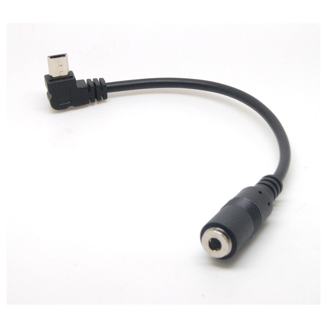 Mini USB to 3.5mm Microphone Mic Adapter Cable Cord for Gopro Hero 4/ 3/ 3+