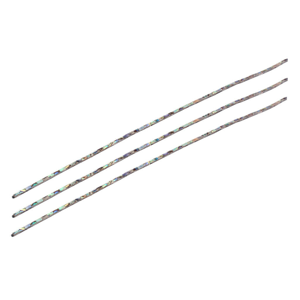 3Pcs Binding Purfling Strip DIY Parts for Mandolin Guitar Making 795x2x1.6mm