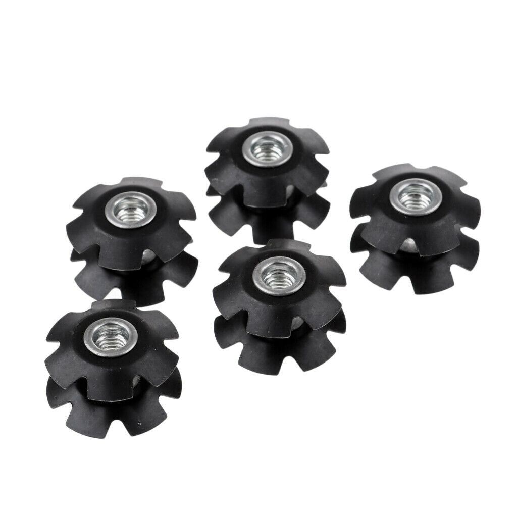 5Pcs Star Nut Cycling Headset Star Nuts Practical Bike Front Fork Star Nuts