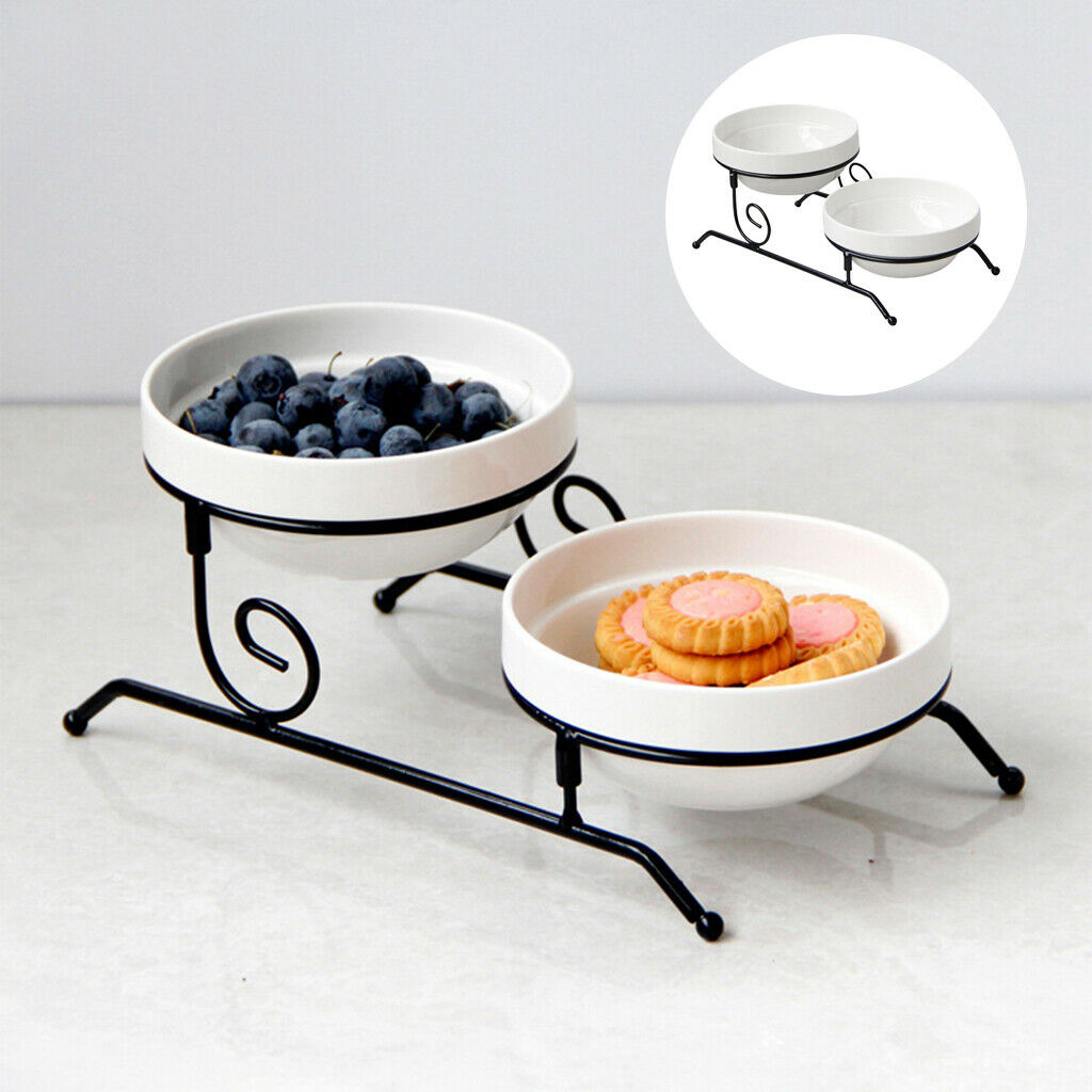 Retro Cookies Cupcake Stand Tart Plate Shelf Party Kitchen Supplies Decor