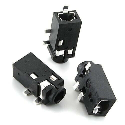 [20pcs] ST-023 Mini Jack Stereo 2.5mm SMD