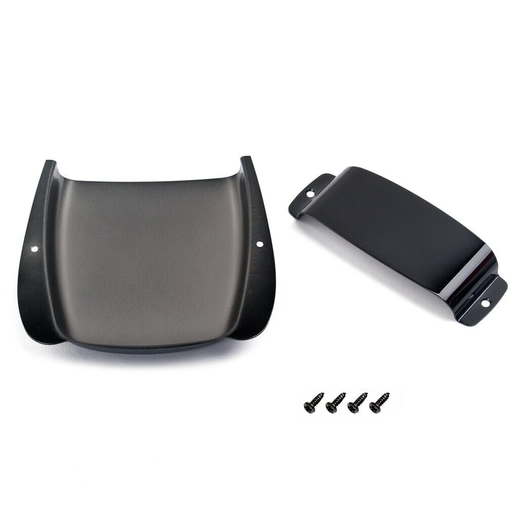 Metal JB Jazz Bass Guitar Bridge&Pickup Cover for Electric Bass Black