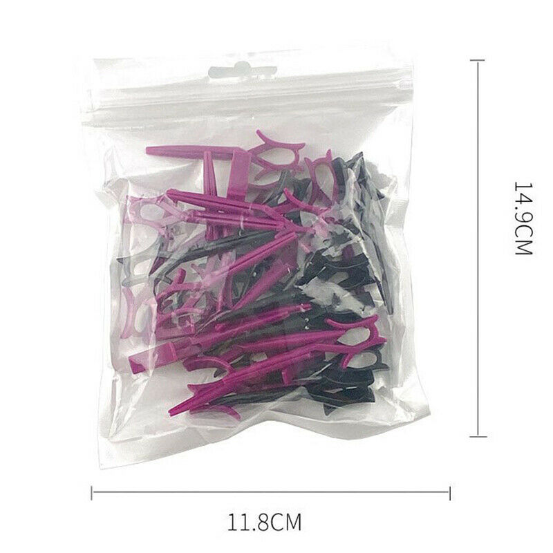 40pcSalon Hair Perming Clips for Hairdressing Hairstyling Plastic Hair Clip P DF
