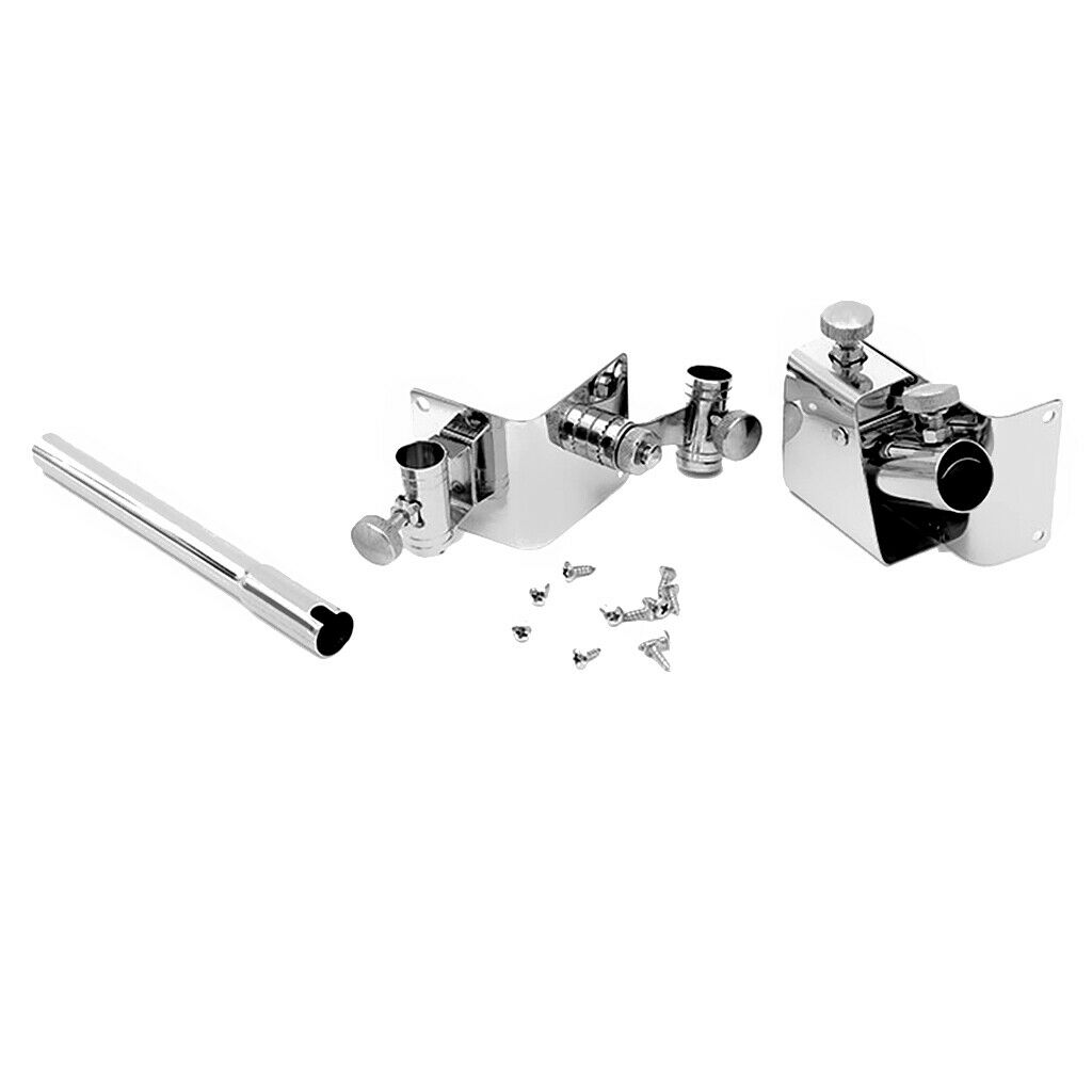 Stainless Steel 3x Right Angle Holder Bracket Support for Fishing Tackle Box