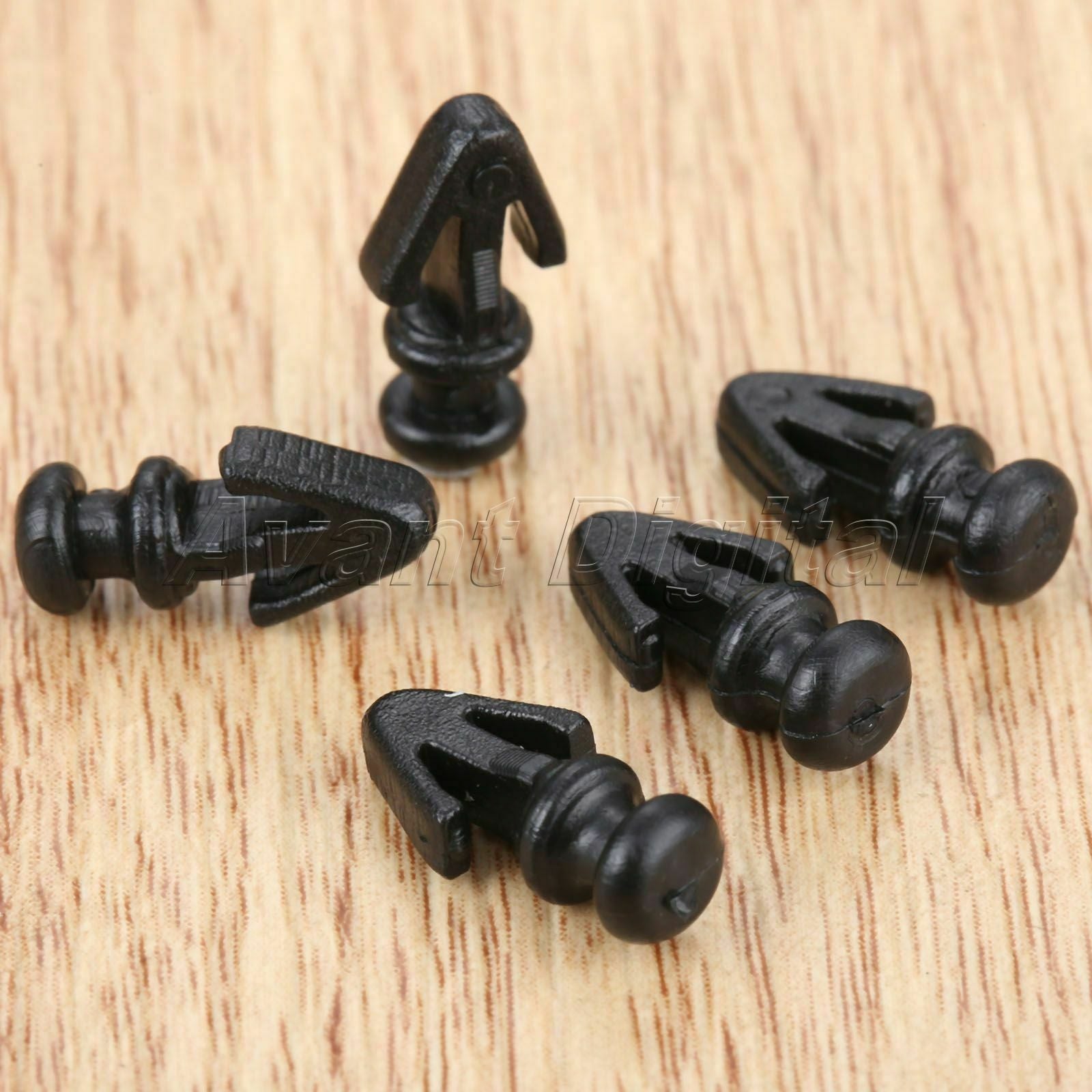 Auto 50x Door Panel Buckle Clips Interior Triming Fasteners Plastic Wholesale