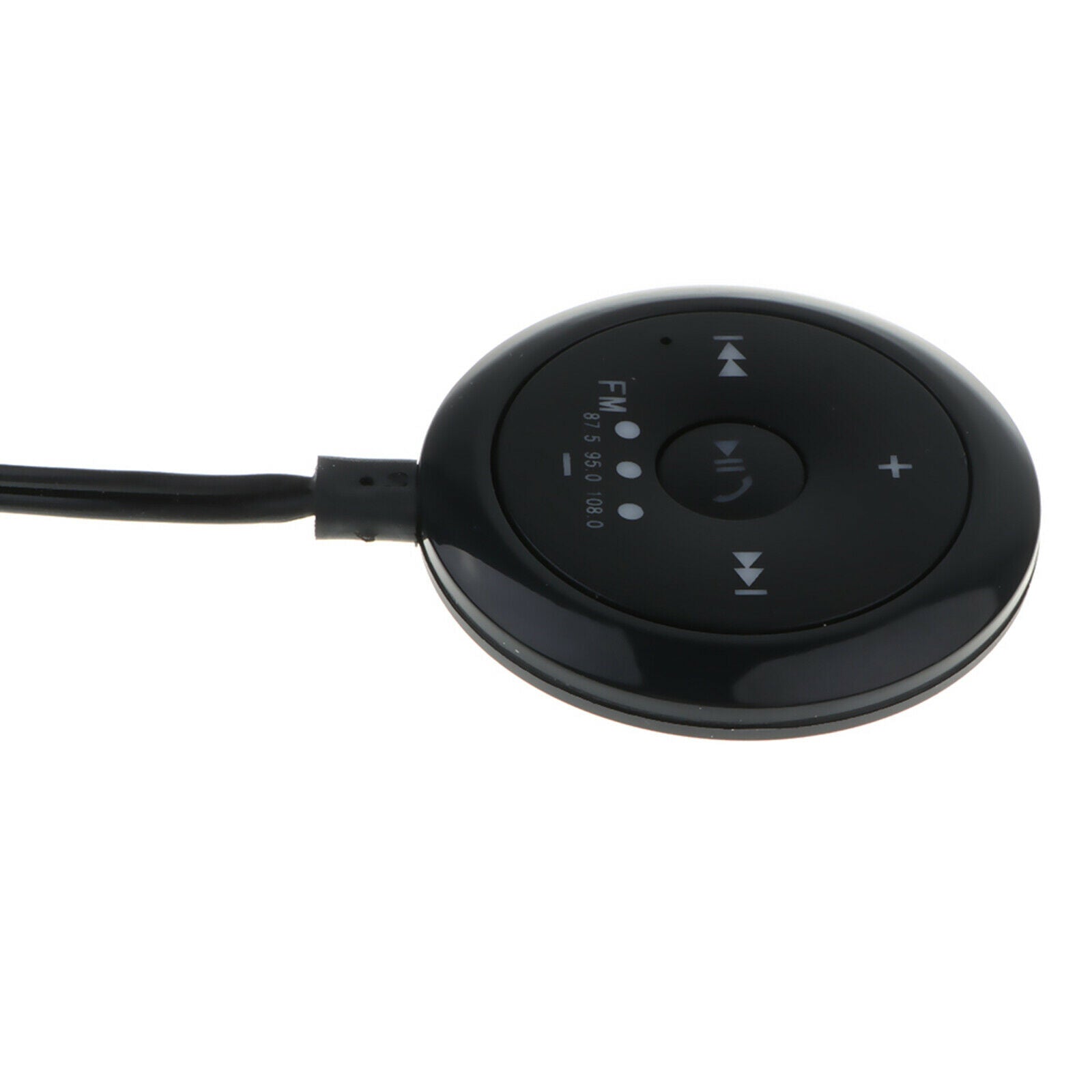 Universal 2 in 1 Car AUX FM Audio Bluetooth V5.0 Transmitter Dock for Phone