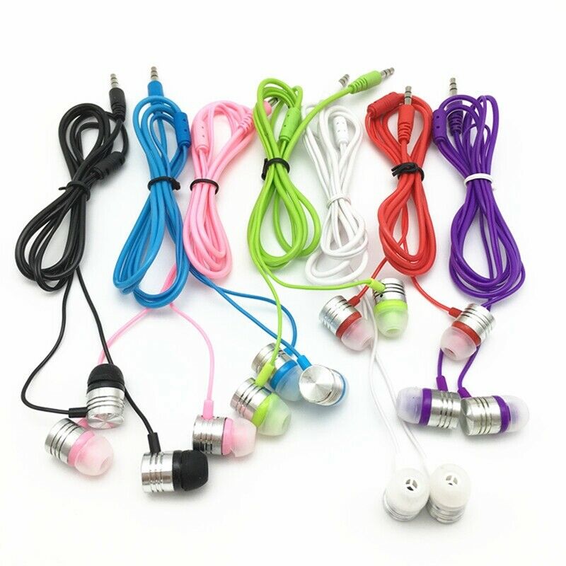 3.5mm In-ear Stereo Earbuds Headphone Earphone Headset for Mobile F7N7N7