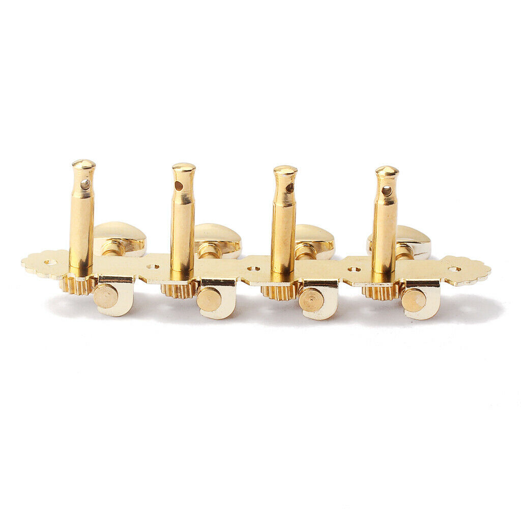 Iron Machine Heads W/ Zinc Alloy Tailpiece for Mandolin Replacement Parts