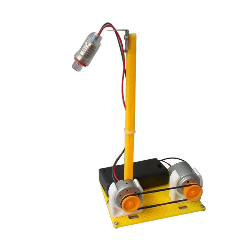 Power Generator Mini Electricity Generator LED Lamp Teaching Aid Kit