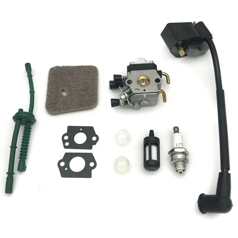 2X(Carburetor Ignition Coil for STIHL Fs38 FS 45 Fs55 Trimmer Weeder U7N7)