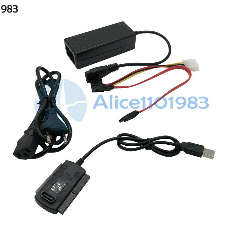 SATA/PATA/IDE to USB 2.0 Driver Adapter Converter Cable for 2.5"/3.5" Hard Drive