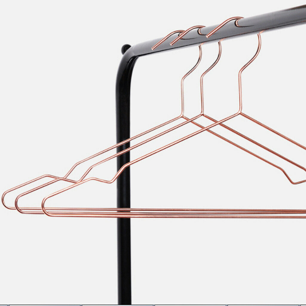 Strong Hanger Hook Metal Wire Clothes Coat Trouser T Shirt Holder Bar