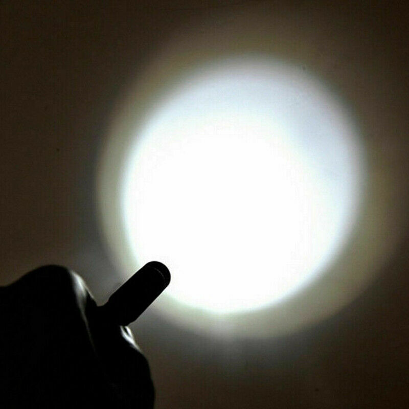 5PCS XPE-R3 LED Flashlight Clip Mini FlashLight Penlight Portable Pen Torch BDA