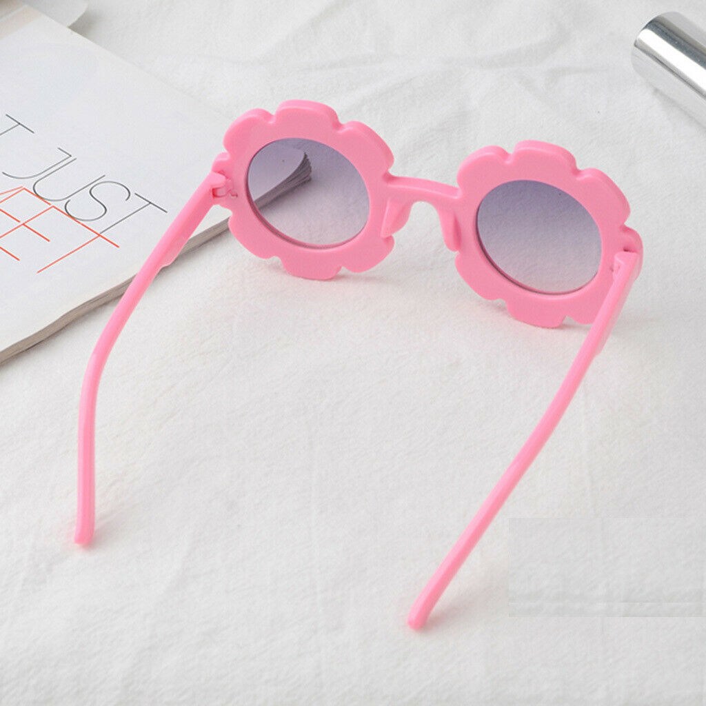 2pcs Fashion Cute Baby Kids Girls Round Sunglasses Toddler UV400 Eyewear