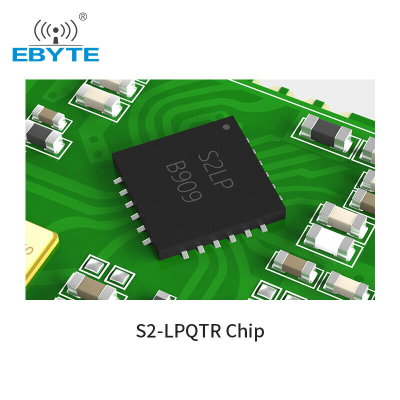 2pcs Ebyte New 16dbm 1km S2-LP Chip Spi 433MHz 470MHz Long Range Wireless Module