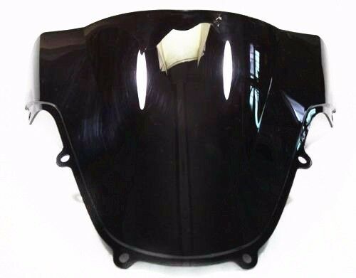 Black Windscreen Windshield For Suzuki 2000-03 GSXR600 GSXR750 2000-02 GSXR1000