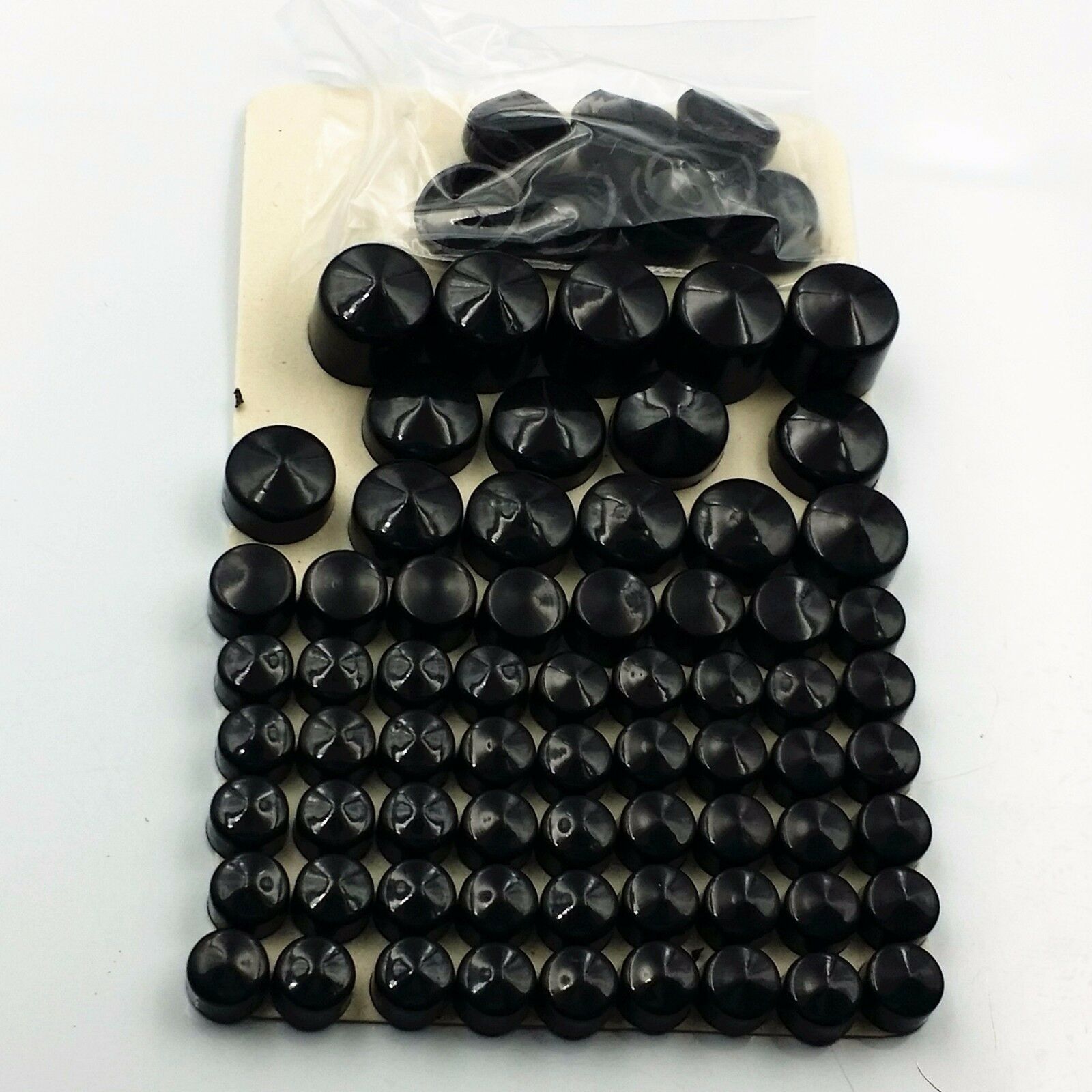 Black Bolts Toppers Caps Nut Cover for 1991-12 Twin Cam Dyna Super Glide FXD