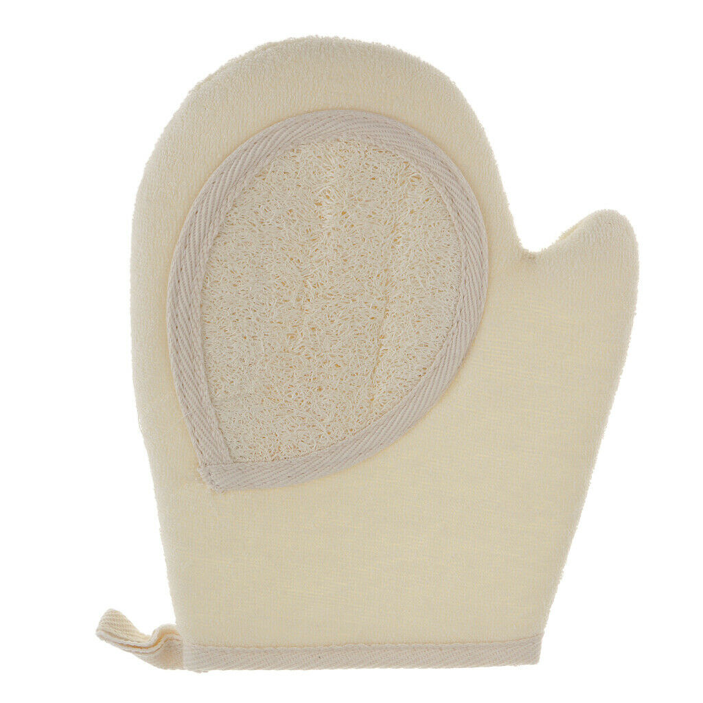 Loofah Shower Bath Glove Exfoliator Skin Cleansing Spa Massage Body Scrubber