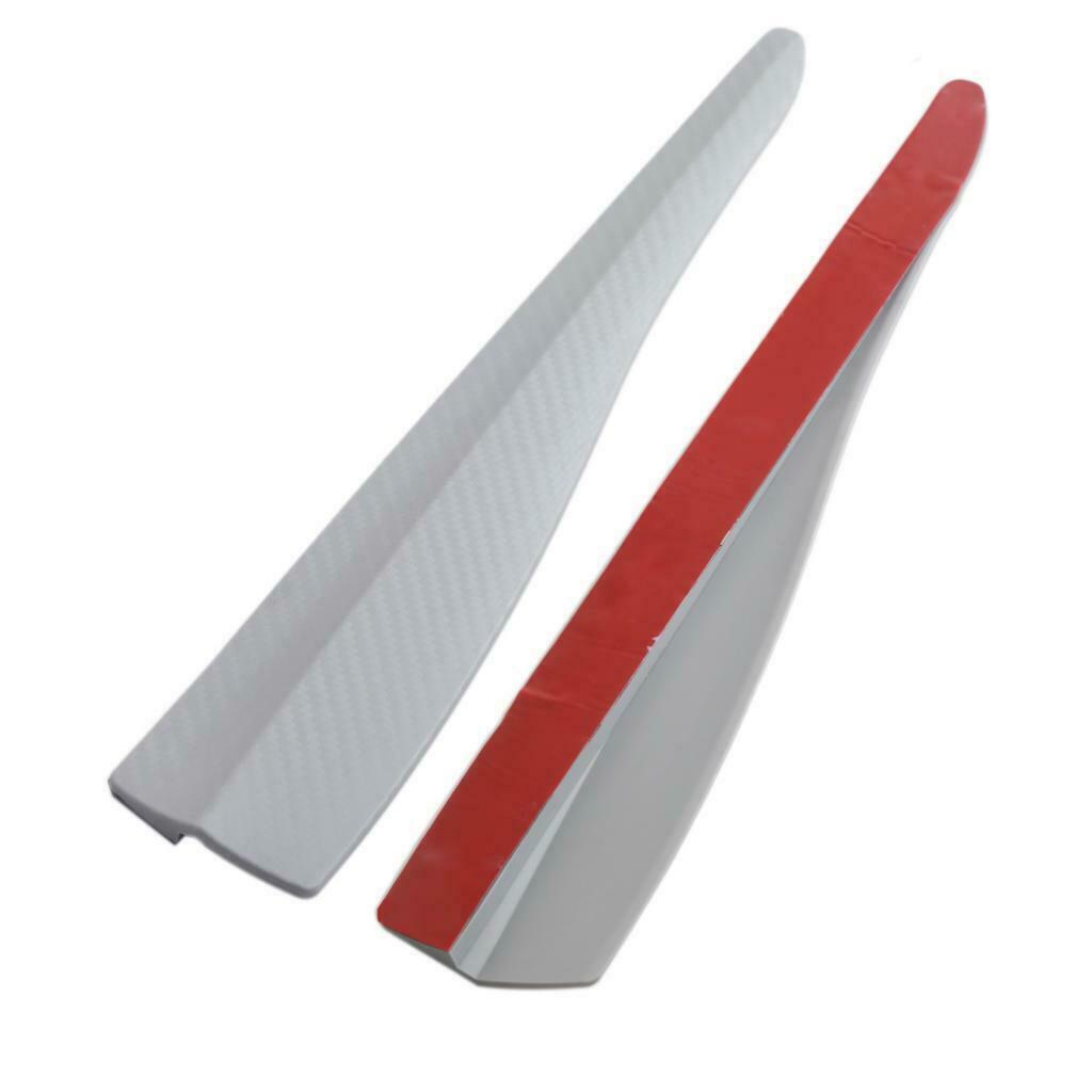 2 Pieces Car Body Rearview Mirror Anti-scratch Protector Strips 360mm Grey