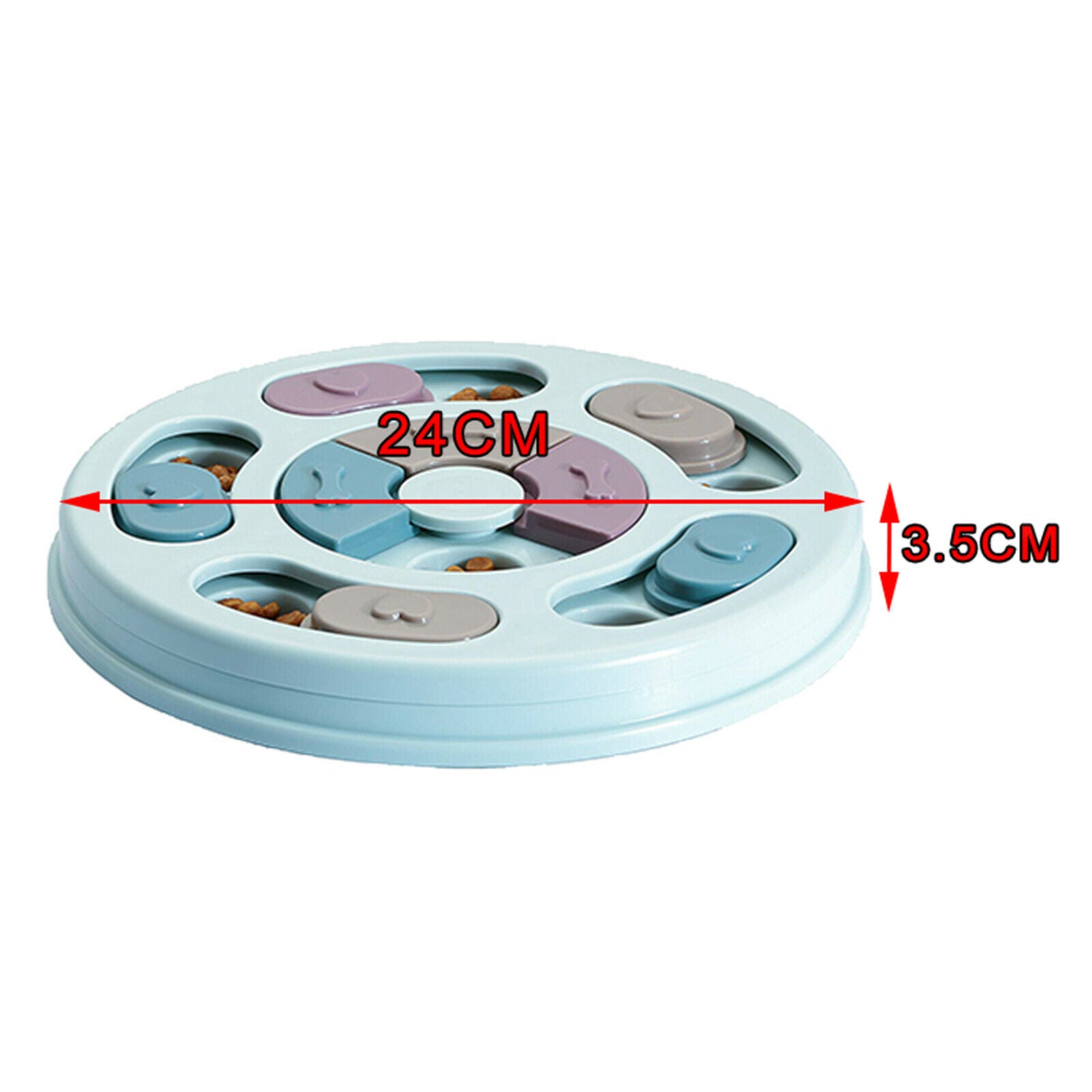 Dog Food Puzzle Dispensing Dogs Cat Feeder Games Feeder Interactive Pet