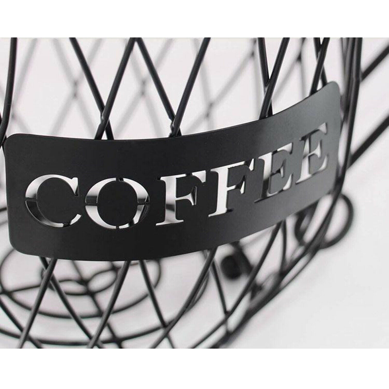 Coffee K Cup Storage Basket Coffee Capsules Pod Holder Stand Kitchen Storage