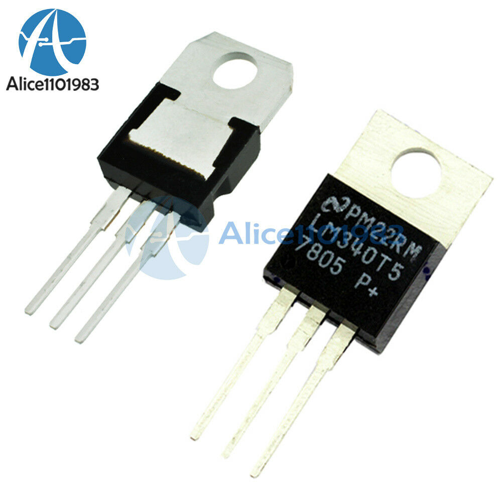 10PCS LM7805 L7805 7805 TO-220 Voltage Regulator IC LM7805