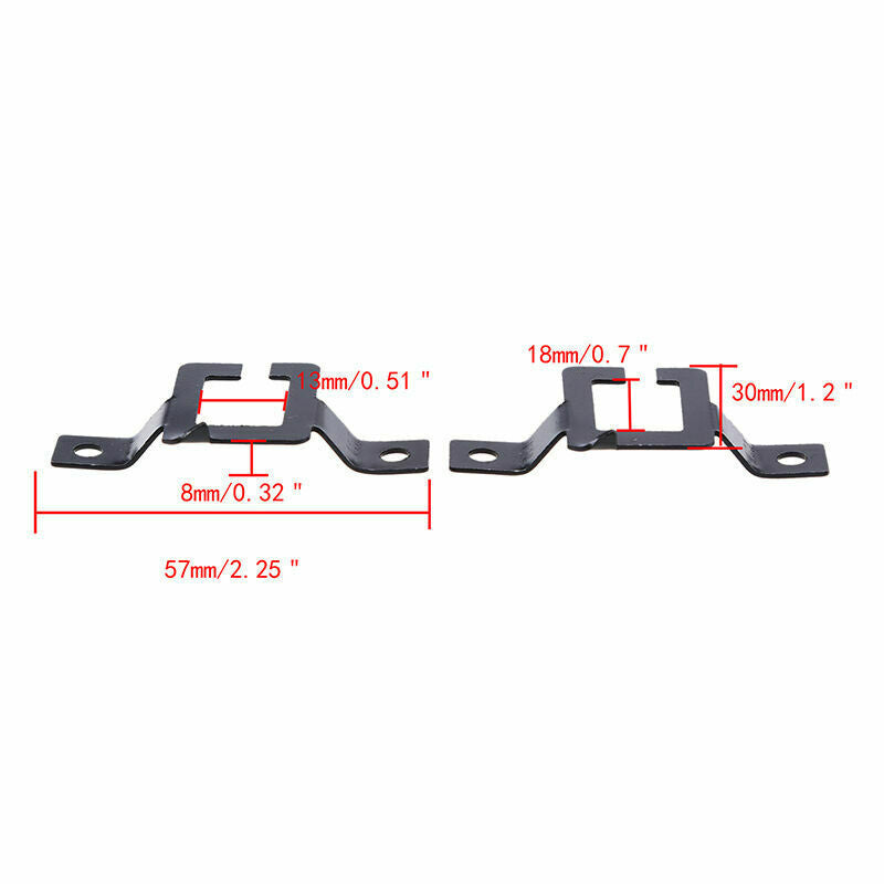2x Car HID H7 Bulb Adaptor holder Retainer Clip For Mercedes Benz Headlights