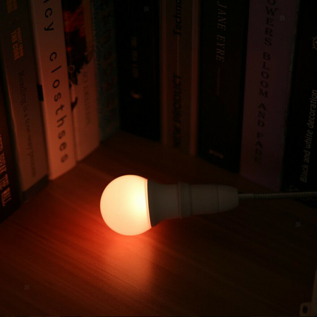 E27 5W RGBW LED Color Changing Ball Globe Light Lamp Bulb White+Remote