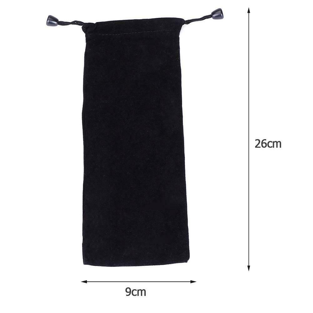 1pc Reusable Cloth Bag Carrying Case Pouch for Drinking Straws Stainless Steel