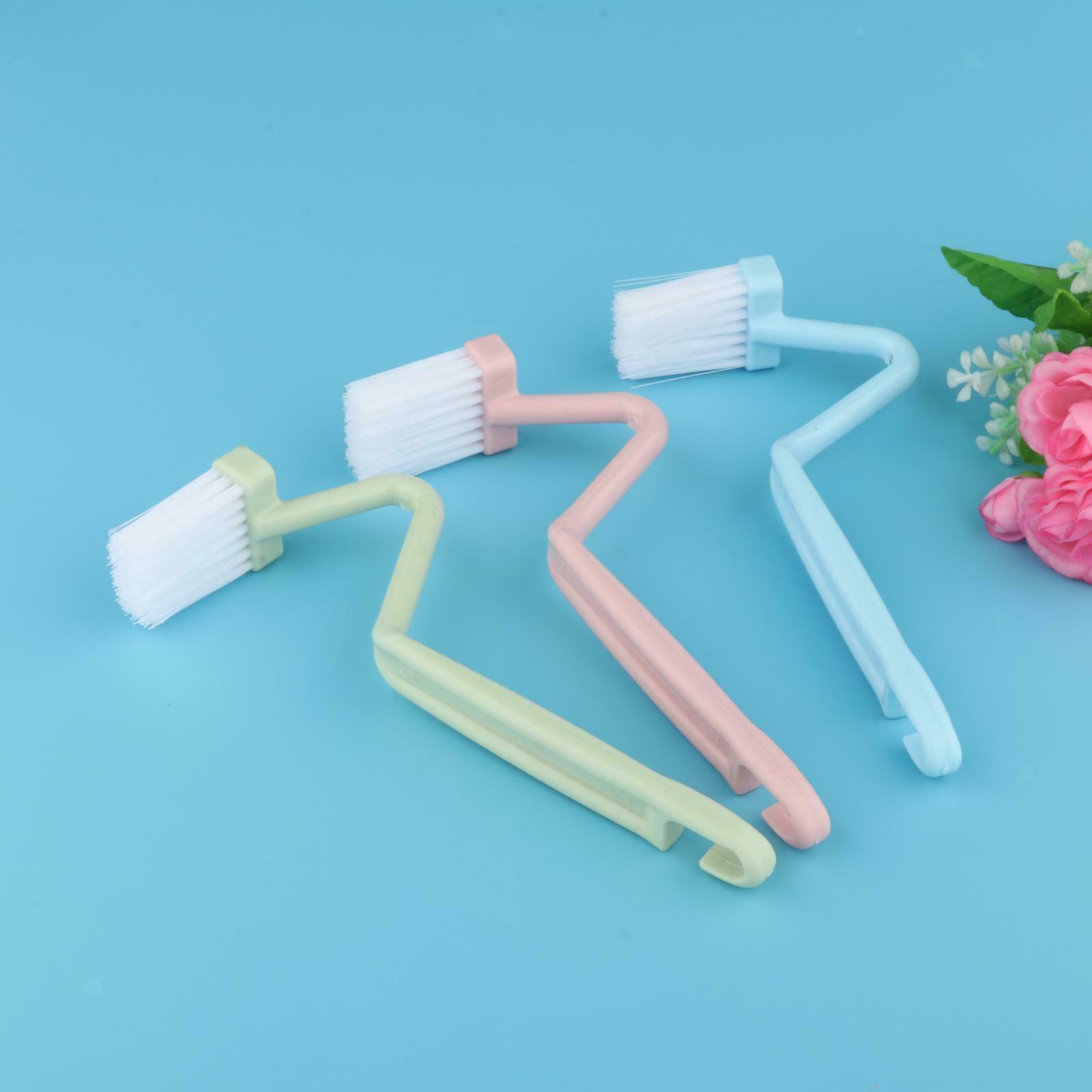 3Pcs Multifunctional Long Handle Toilet Brush Strong Cleaning Household