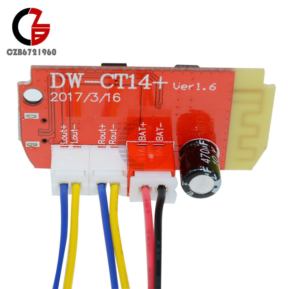 3.7-5V Dual Plate 3W Amplifier Board DIY Bluetooth Speaker Modification Module