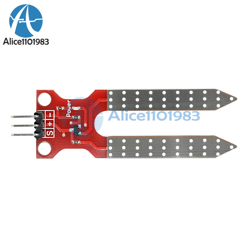 Soil Humidity Sensor Module Hygrometer Detection Module for Arduino AVR 3.3V/5V