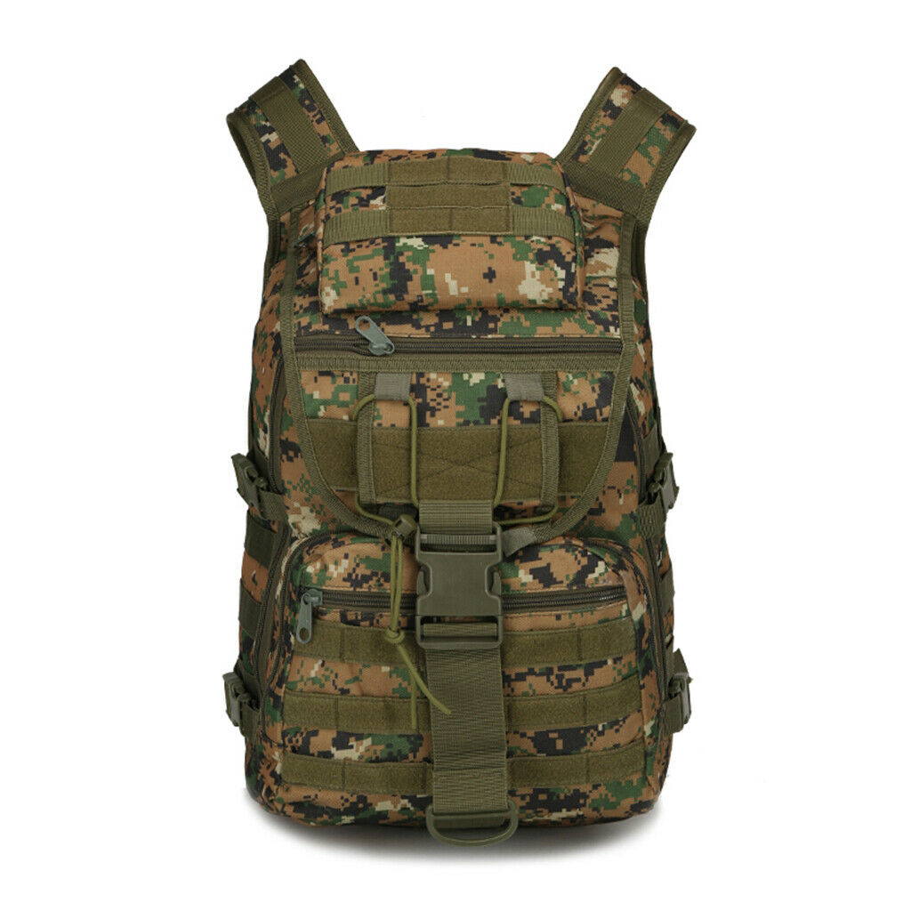 Oxford Cloth Waterproof Outdoor Backpack Rucksack Daypack Sand Digital