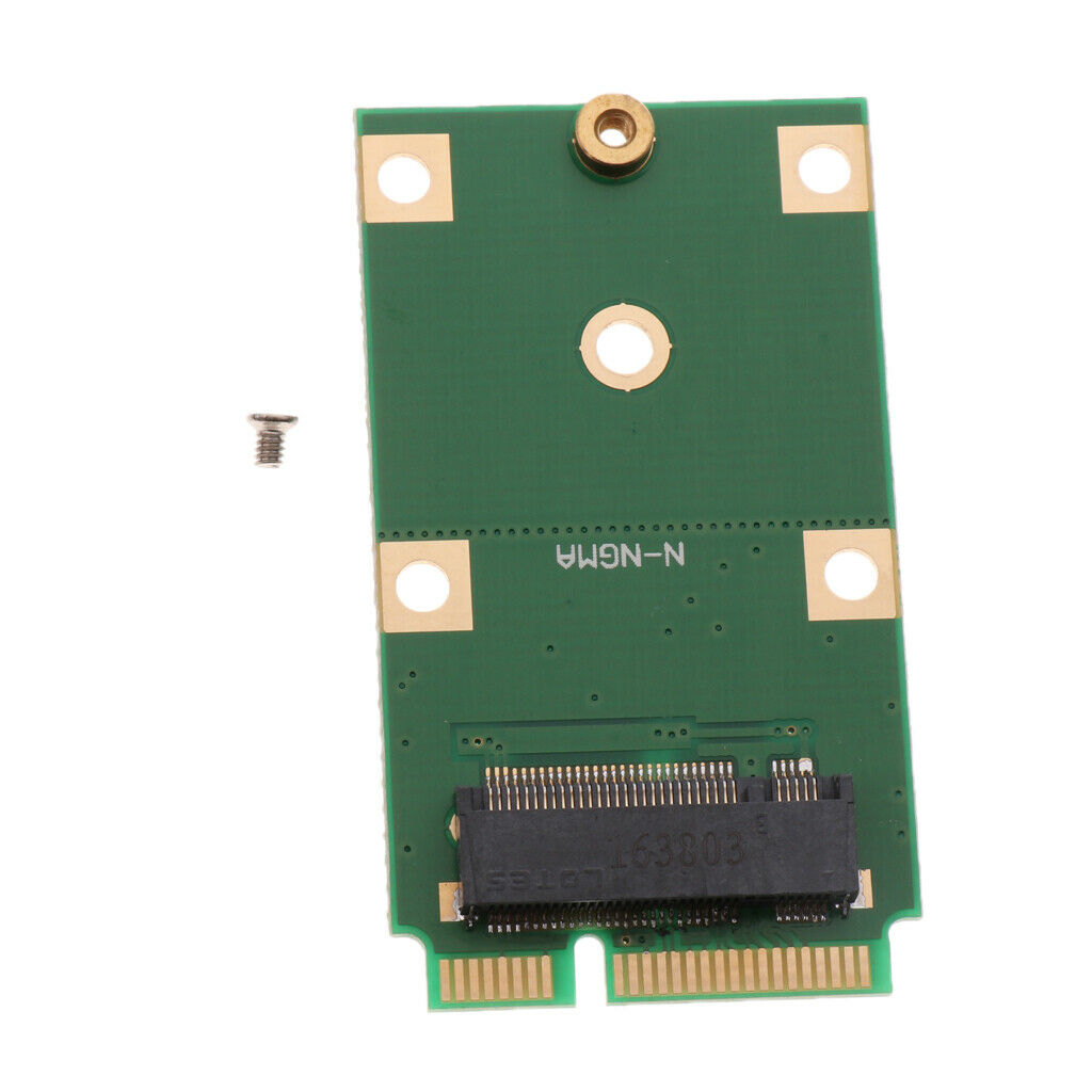 M.2 SSD Adapter NGFF to mSATA Converter Card Support M2 Sata-based B Key SSD